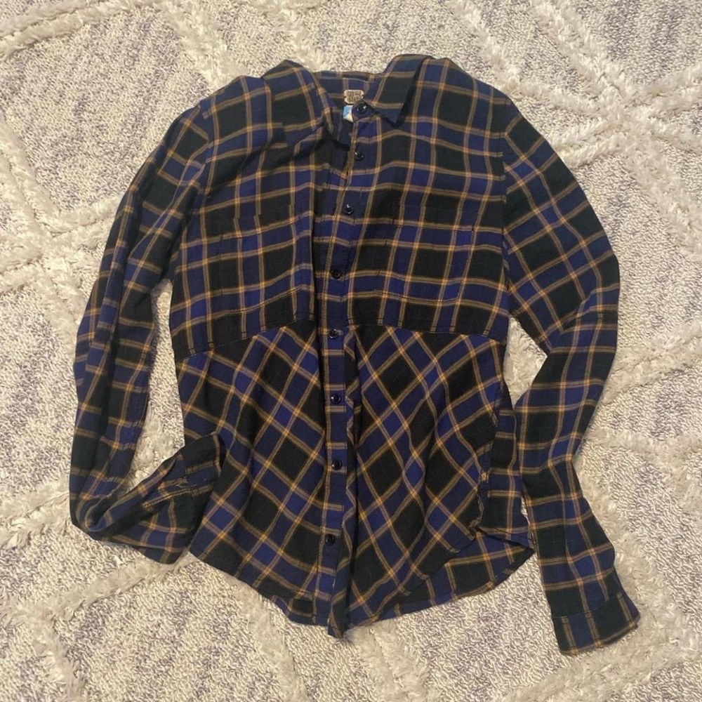 We the Free plaid shirt